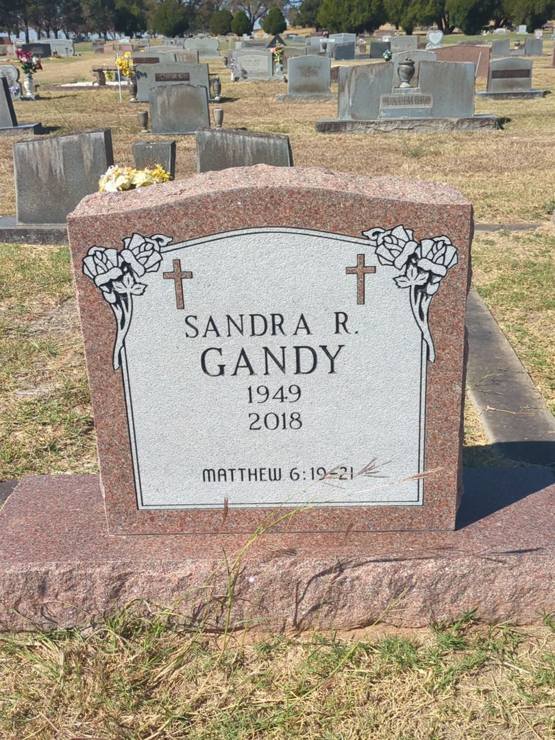Sandra Ruth Gandy's grave. Photo 1