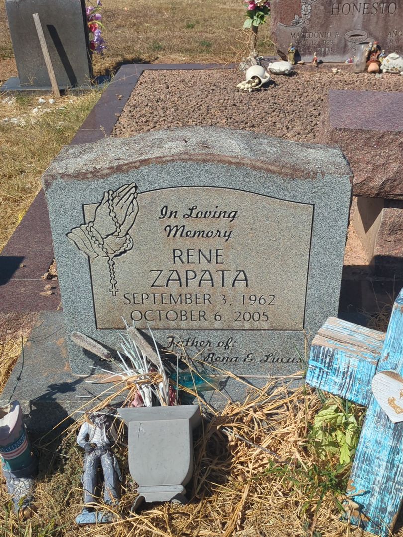 Rene Zapata's grave. Photo 1
