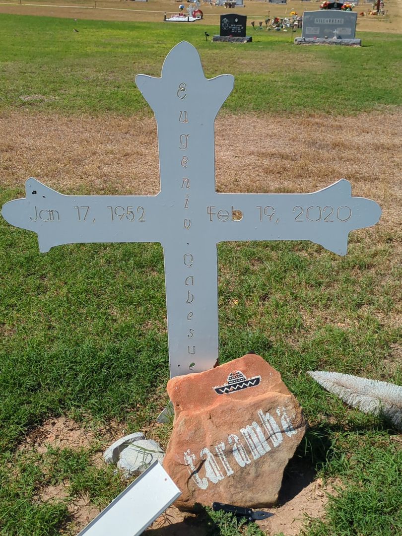 Eugenio Cabesuela Junior's grave. Photo 1