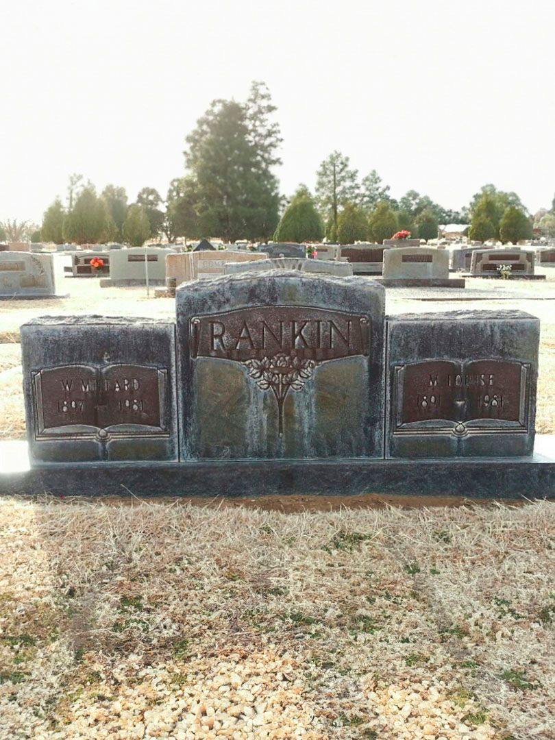 W. Millard Rankin's grave. Photo 1