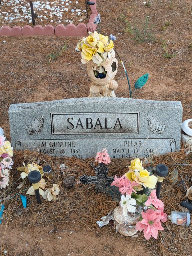 Augustine Sabala's grave. Photo 1