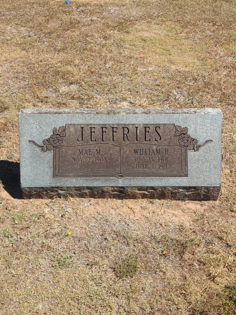 William R. Jeffries's grave. Photo 1
