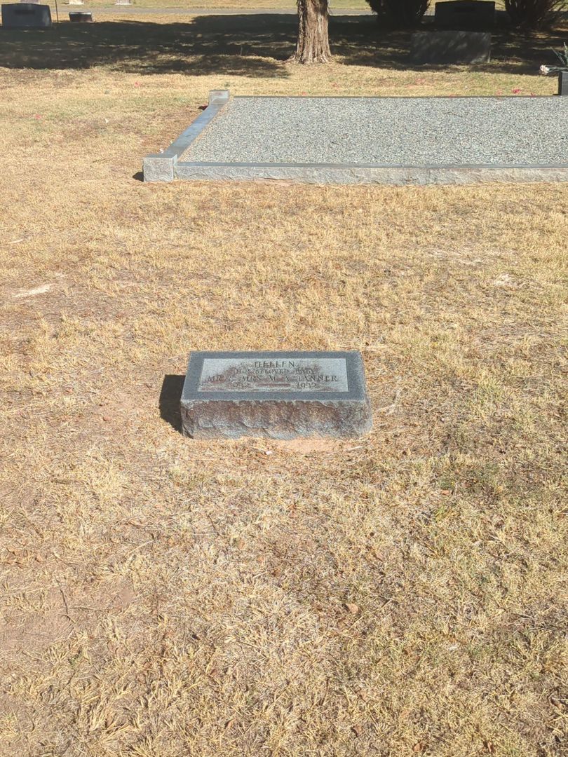 Hellen Tanner's grave. Photo 1