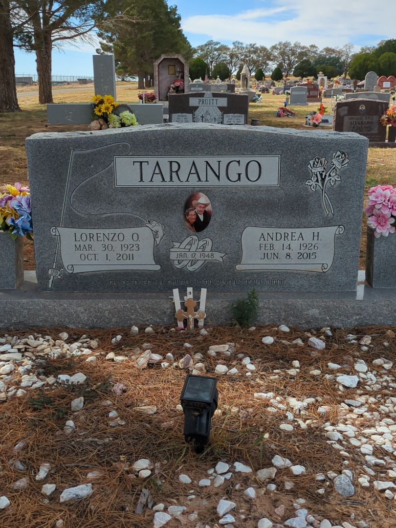 Andrea H. Tarango's grave. Photo 1