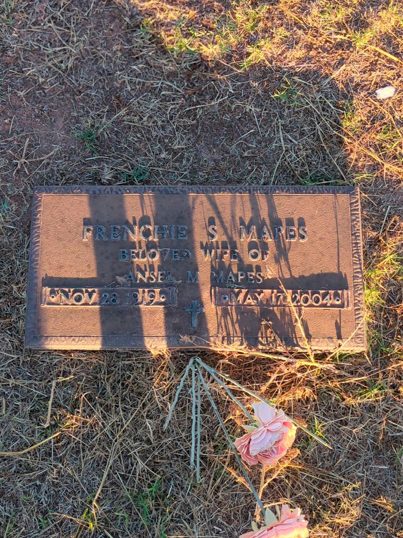 Frenchie S. Mapes's grave. Photo 1