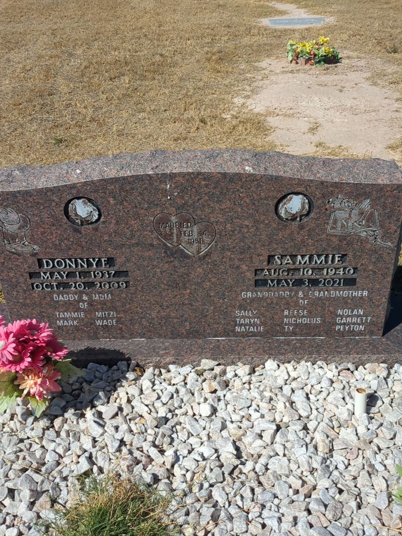 Sammie Grace Baker's grave. Photo 1