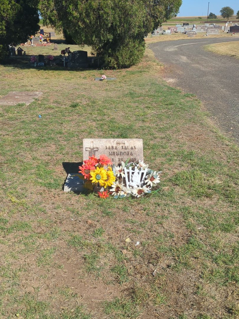 Sara Salas Mendoza's grave. Photo 1