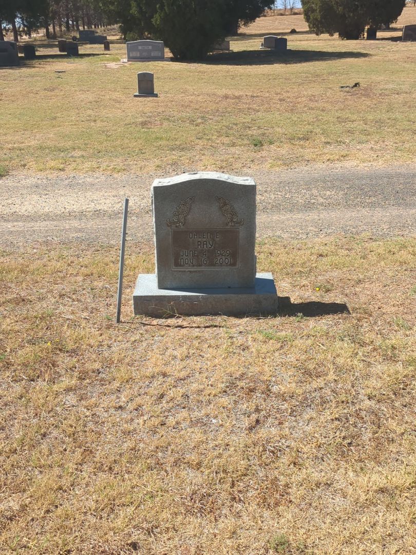 Ohlen Earl Ray's grave. Photo 1