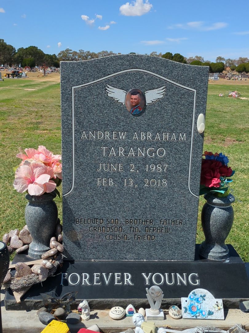 Andrew Abraham Tarango's grave. Photo 1