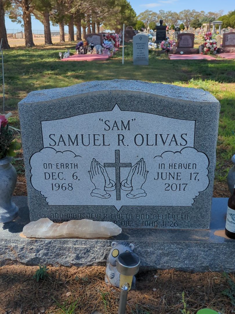 Samuel R. "Sam" Olivas's grave. Photo 1