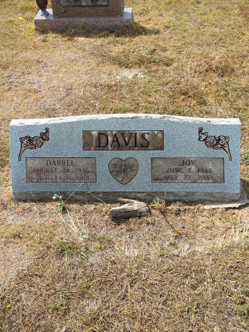Darrel Davis's grave. Photo 1