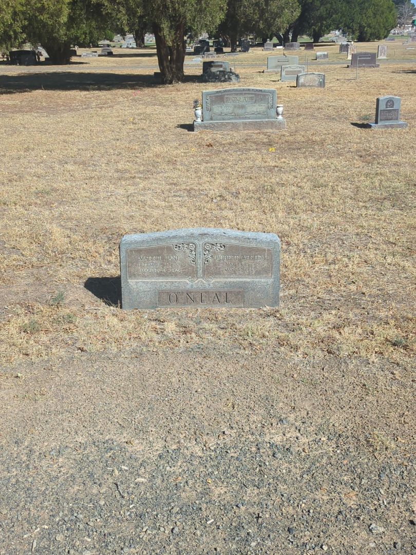Robert Wesley O'Neal's grave. Photo 1