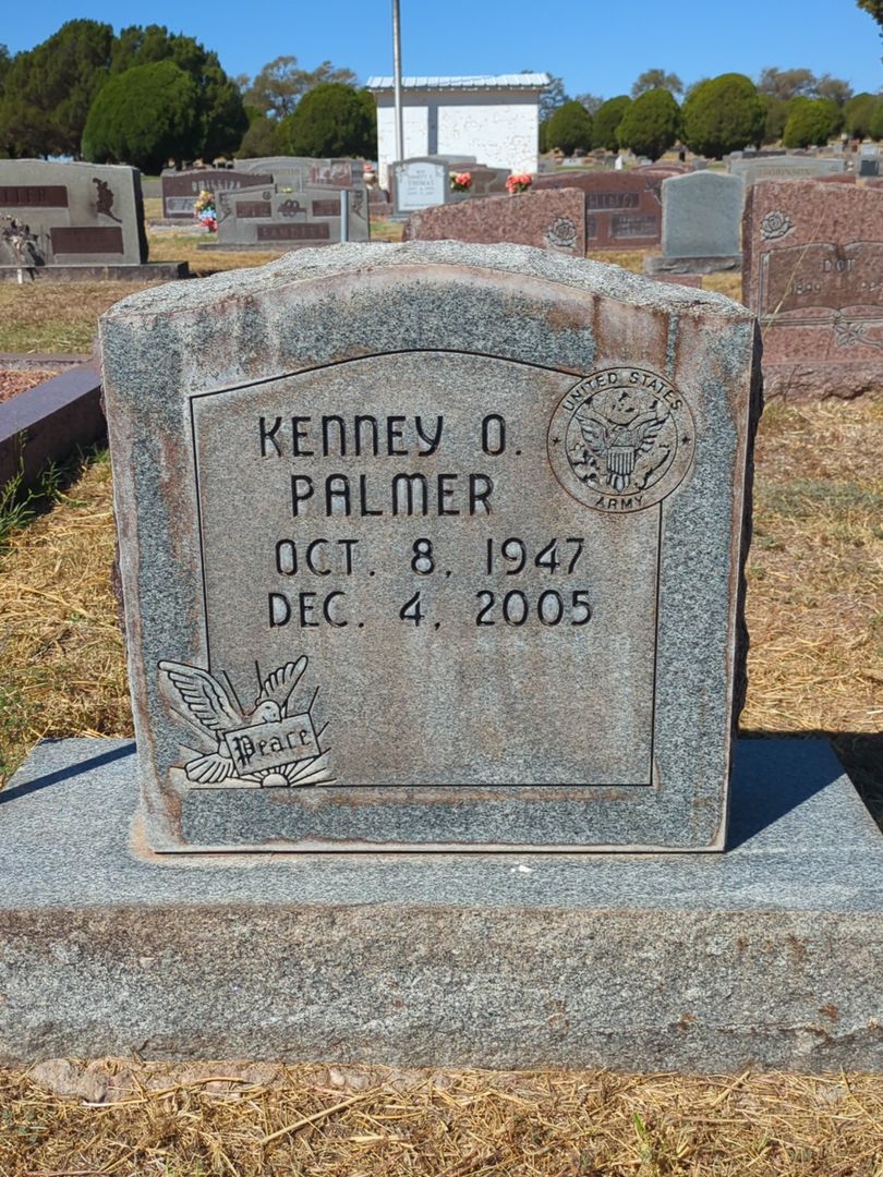 Kenney O. Palmer's grave. Photo 1