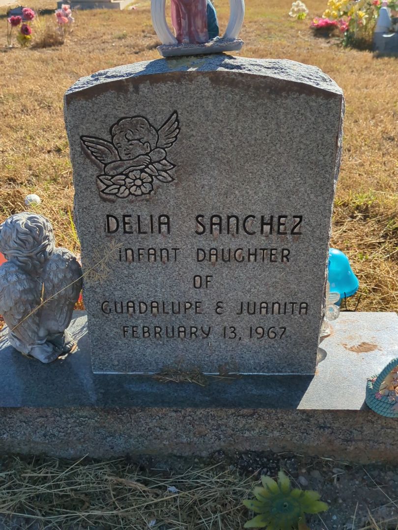 Delia Sanchez's grave. Photo 1