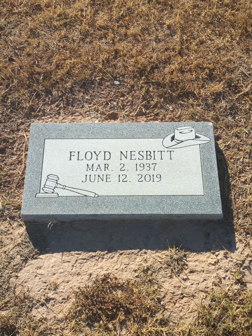 George Floyd Nesbitt's grave. Photo 1