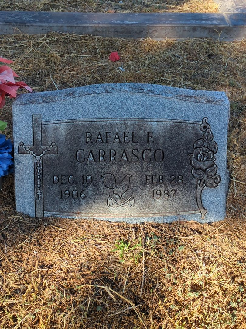 Rafael F. Carrasco's grave. Photo 1